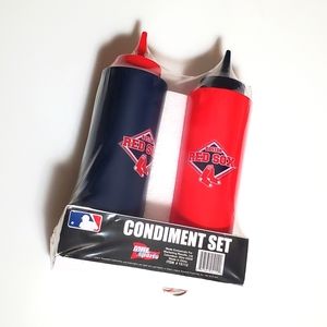 Red Sox MLB Official Licensed Condiment Set